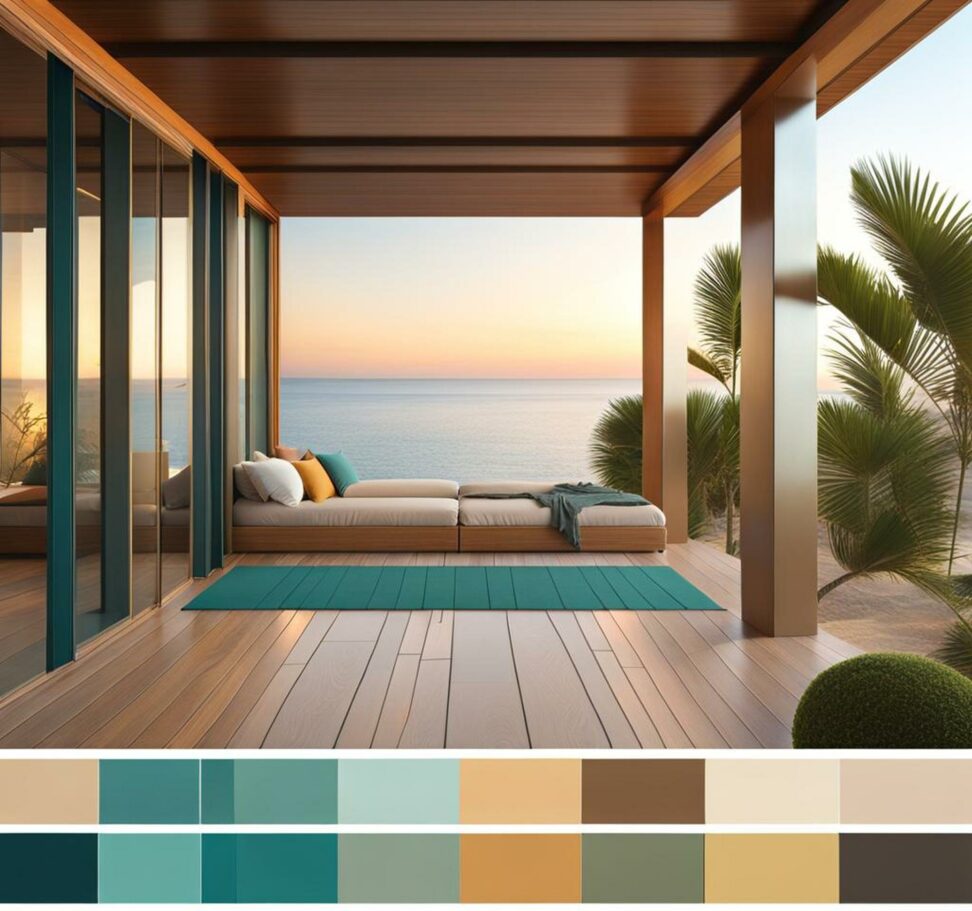 Fresh Modern Coastal Color Schemes Hd Constructionco