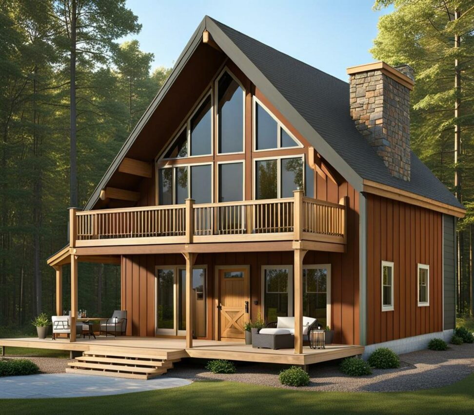 Exterior Cabin Paint Color Ideas - HD ConstructionCo