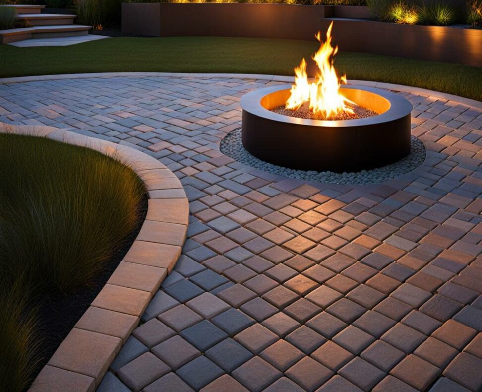 Fire Pit Pavers Design Concepts - HD ConstructionCo