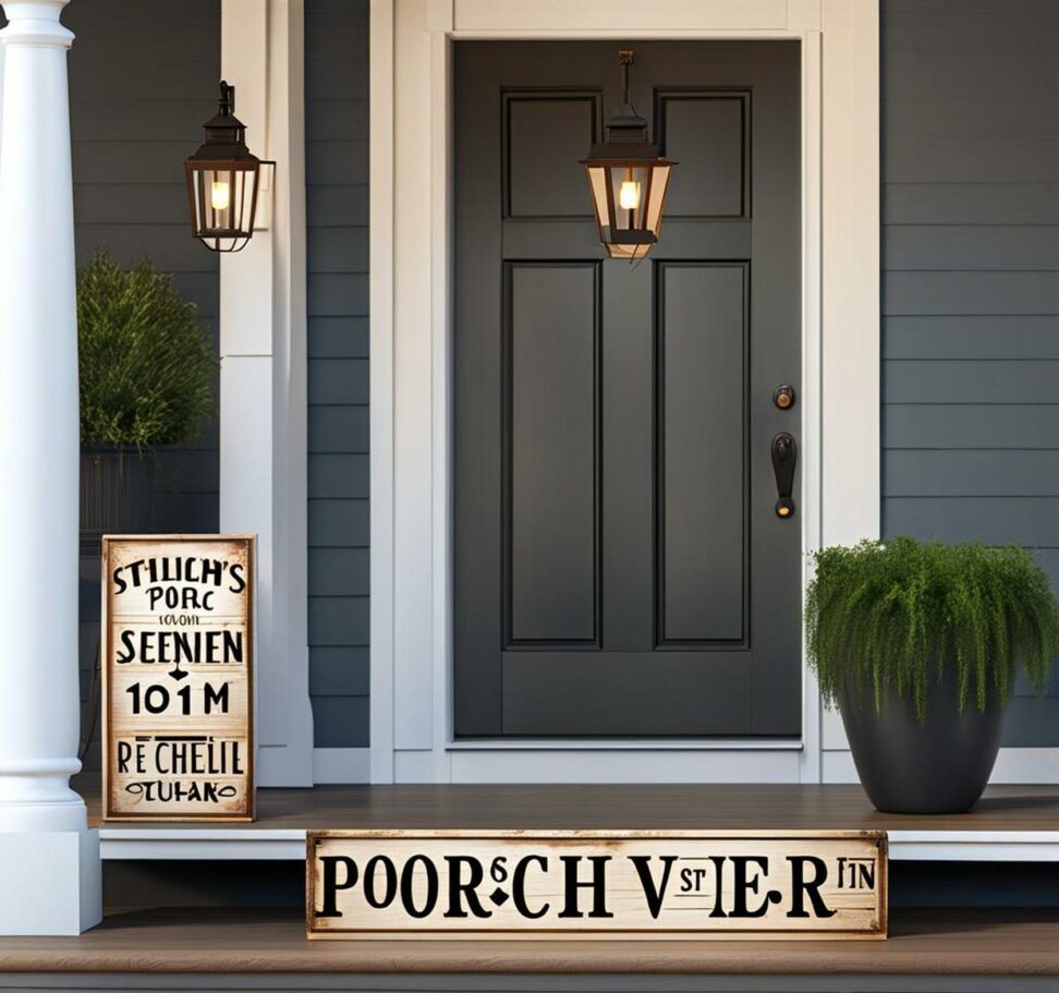 Front Porch Signs with Quirky and Witty Sayings - HD ConstructionCo