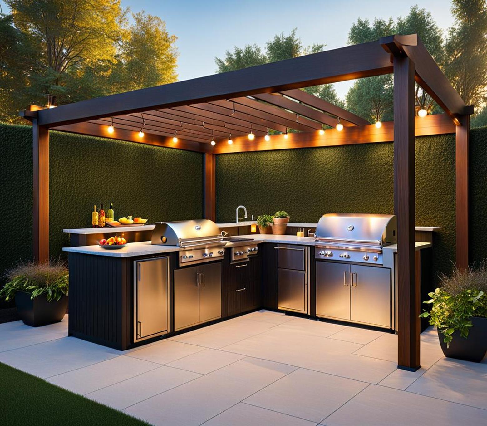 Outdoor Kitchen Design Dimensions - HD ConstructionCo