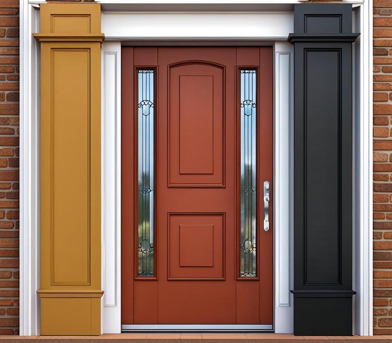 Best Front Door Colors to Use with Brick Houses - HD ConstructionCo