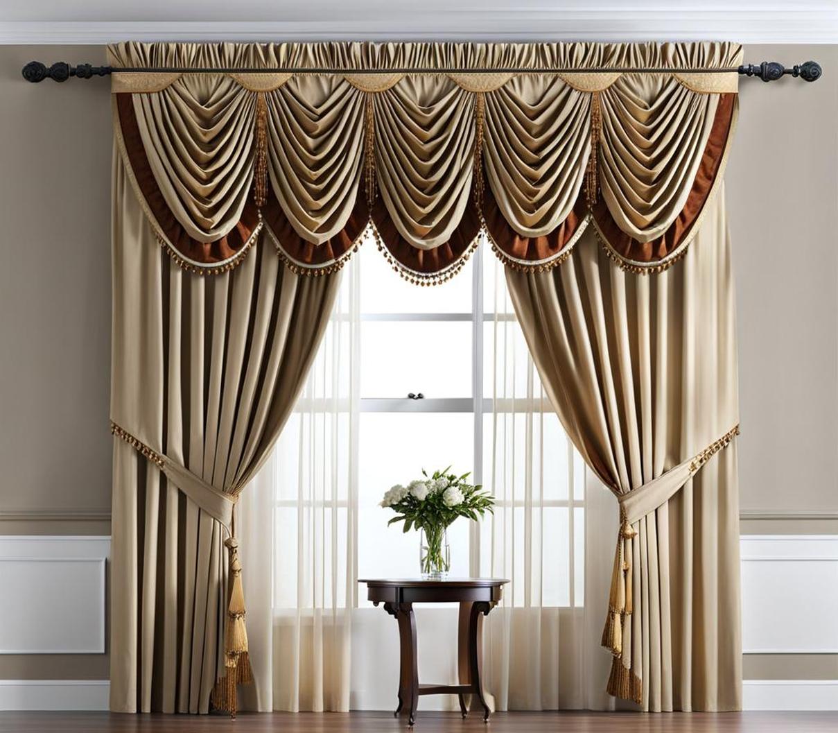 Enormous 120 Inch Valances for Maximum Presence - HD ConstructionCo